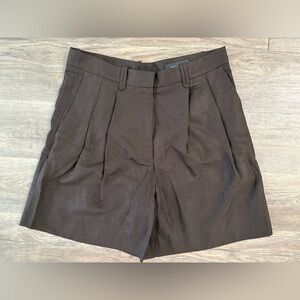Massimo Dutti PLEATED BERMUDA SHORTS